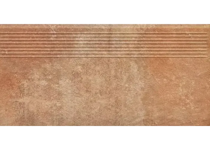 Сходинка пряма Scandiano Rosso 300x600x8,5 Paradyz