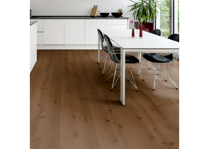 Паркетна дошка Eiche Antigone plank, expressive, brush Nature Protec EVO E705C (1 сорт)