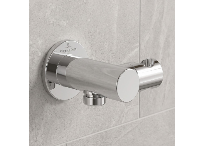 TVC00046200061 Universal Showers Тримач д/ручного душу з шланговим підключенням, хром (1 сорт)