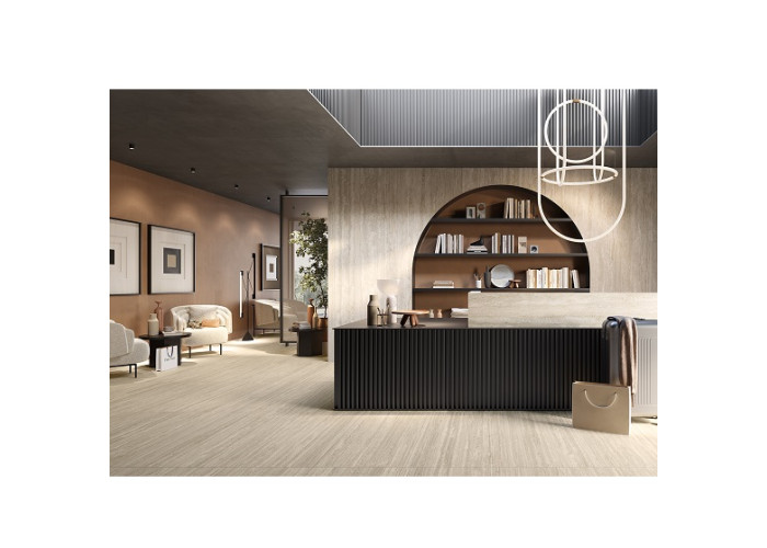 Керамограніт MIRAGE Elysian Travertini бежевий 120x60 см AWR3