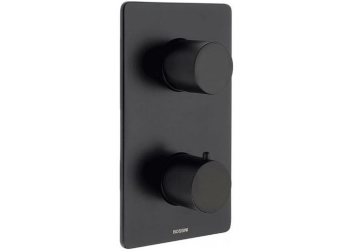 Z00002000073005 TEO LINE Зовнішня частина термостатичного змішувача, mat black (1 сорт)