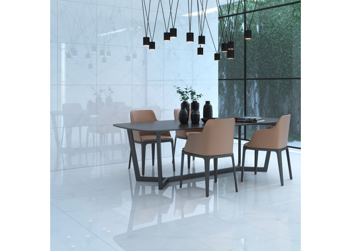Керамограніт MEGAGRES Carrara білий 60x60 см 460739