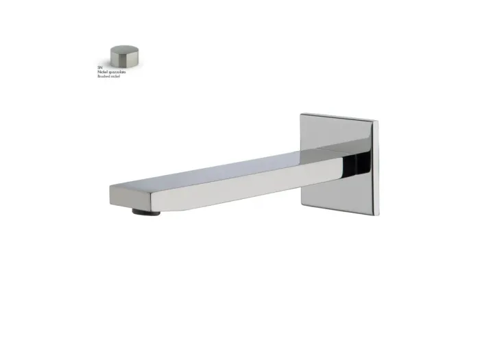 Вилив для ванни Wellness Brushed nickel F2222SN Fima