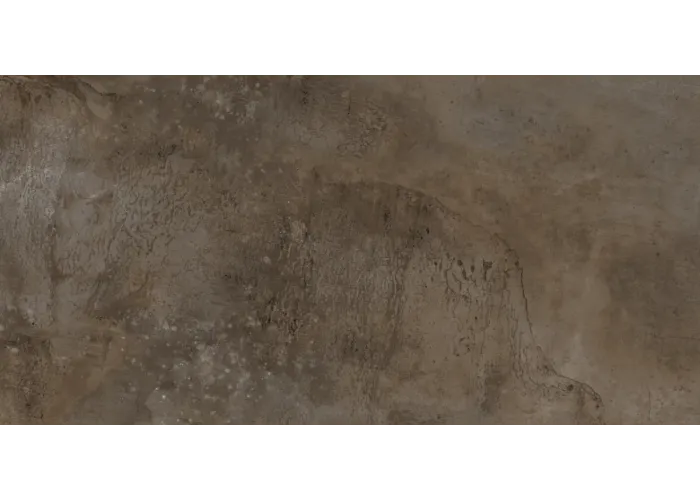 Плитка керамогранітна Iron Темно-коричневий LAP 600x1200x8 Intercerama