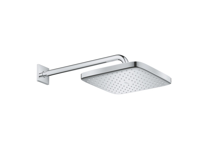 Tempesta 250 Cube верхній душ з кронштейном до стіни Grohe New Tempesta хром 26687000