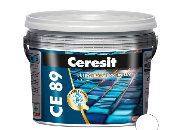 Зат CE 89 ULTRAEPOXY PREMIUM 2,5 кг №801  білий (1 сорт)
