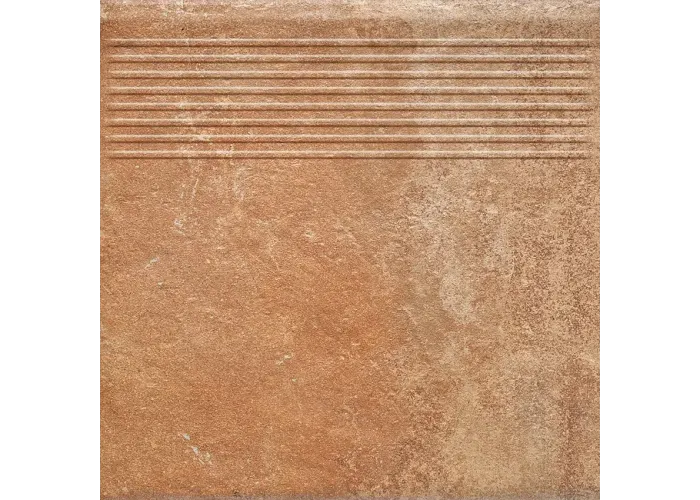 Сходинка пряма Scandiano Rosso 295x295x8,5 Paradyz