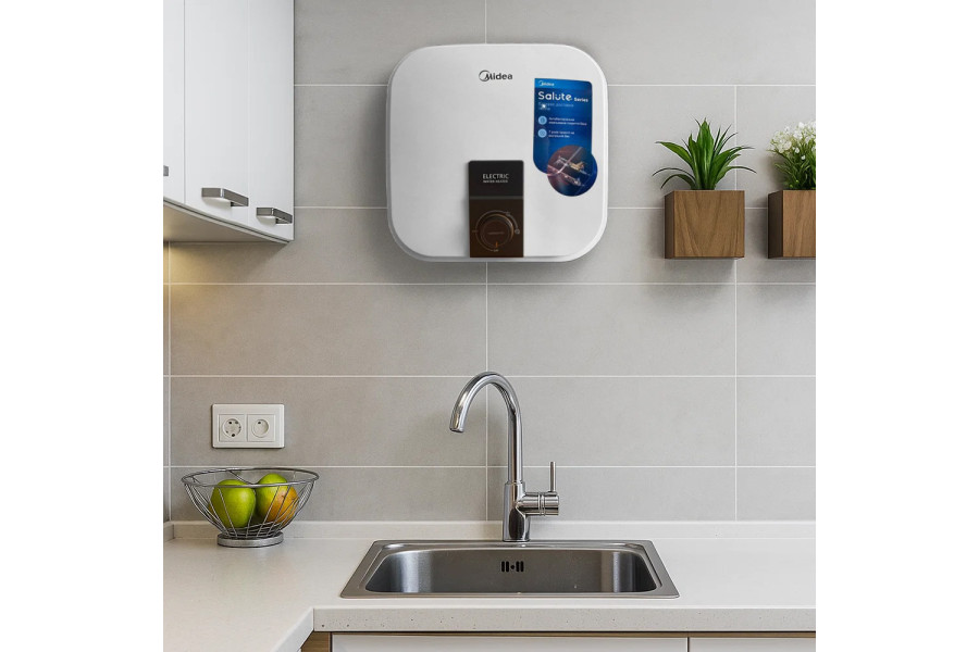 D10-20VI(O)  Водонагрівач Midea 10л, над мийкою (1 сорт)