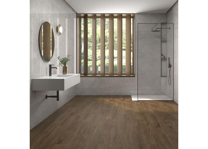 Керамограніт PAMESA Kalon коричневий 150x25 см 0172850023695