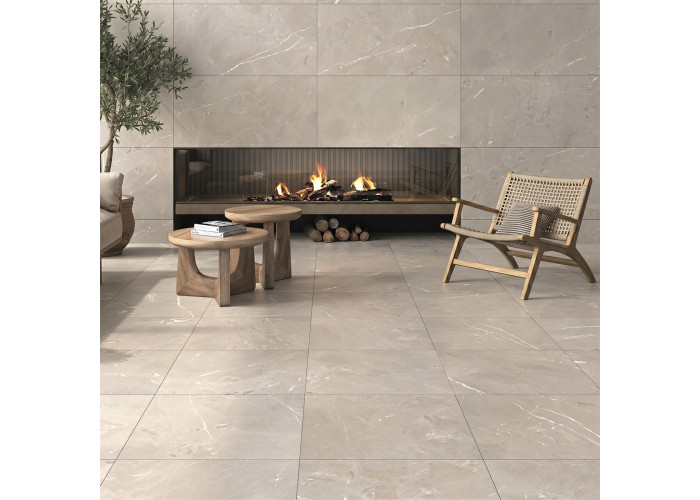 Керамограніт GEOTILES Negresco сірий 120x60 см 0850220034320