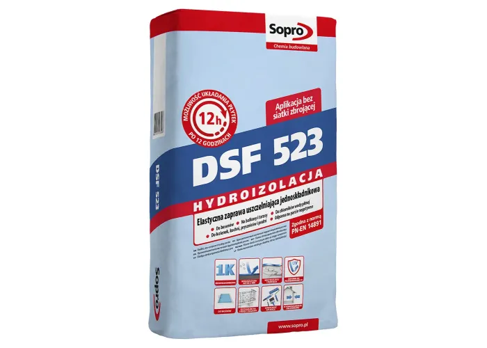Гідроізоляційна суміш Sopro DSF 523 (20 кг)