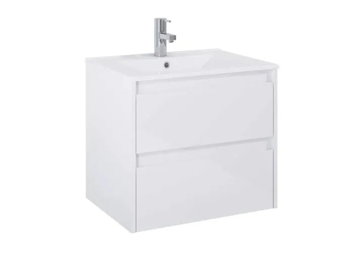 Шафка під умивальник Claudia 600 White Glossy A857794806 Roca