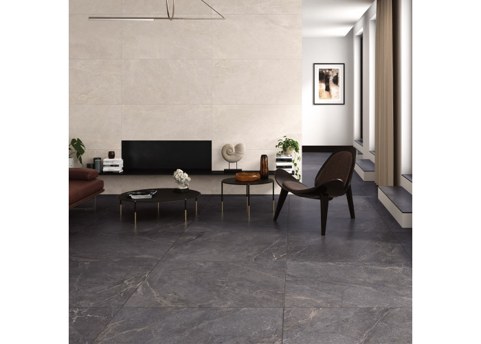 Керамограніт ALMERA CERAMICA (SPAIN) Lithos графітовий 100x100 см 540644