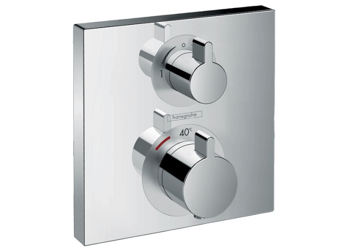 Ecostat S Зовнішня частина термостата Hansgrohe Ecostat Square хром 15714000