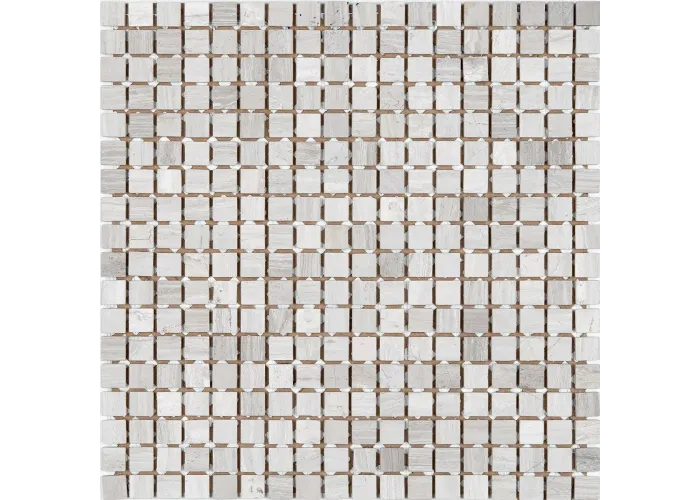 Мозаїка MOZAICO DE LUX K-MOS сірий 30.5x30.5 см 341474