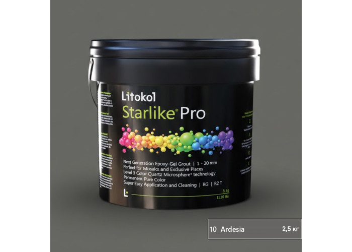 Клей-зат Starlike Pro 10 Ardesia 2.5кг (1 сорт)