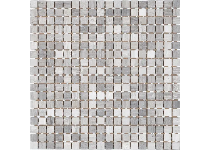 Мозаїка MOZAICO DE LUX K-MOS сірий 30.5x30.5 см 341472