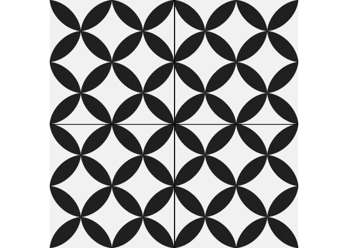 Керамограніт ALMERA CERAMICA (SPAIN) Pre. Circle білий 45x45 см 557168