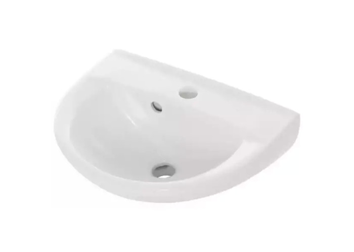 K08-263 PRESIDENT Раковина 45 ONE HOLE з отвором для змішувача (плівка) (1 сорт)