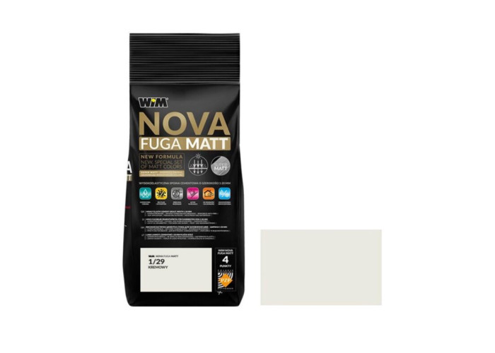 Зат WIM NOVA FUGA MATT 1/29 2кг кремовий бежевий