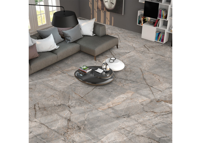 Керамограніт ALMERA CERAMICA-2 Bisazza сірий 120x60 см 534528