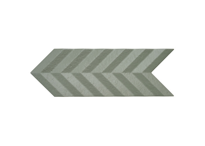 Плитка PERONDA Fold зелений 38x15 см 553549