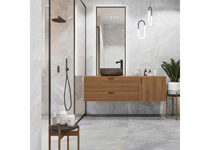 GRES GRANBY LIGHT GREY RECT (1 сорт)