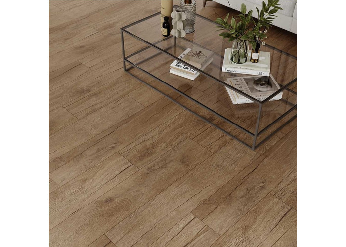 Керамограніт CERSANIT entry Honeywood коричневий 119.8x19.8 см TGGR1027416190