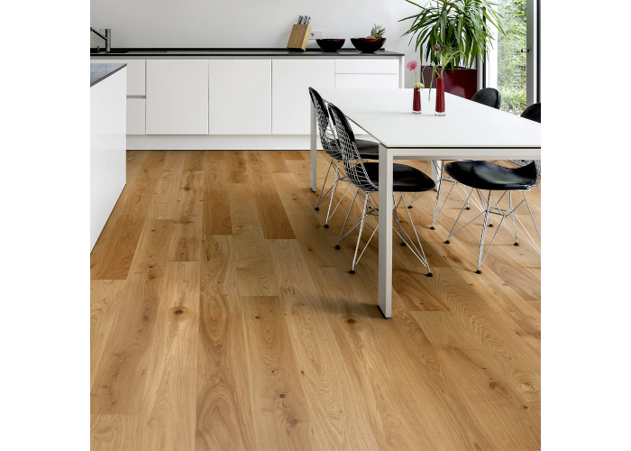 Паркетна дошка Oak Portofino plank, expressive, brush Nature Protec OLIO  E001C (1 сорт)