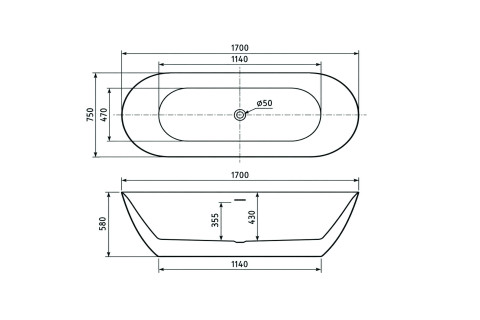 Wall-Hung Rimless Toilet